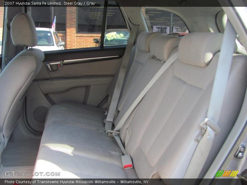 Steel Gray / Gray 2007 Hyundai Santa Fe Limited