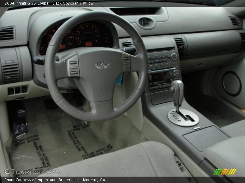 Black Obsidian / Willow 2004 Infiniti G 35 Coupe