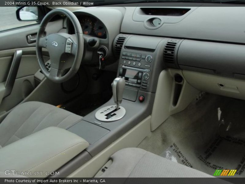 Black Obsidian / Willow 2004 Infiniti G 35 Coupe