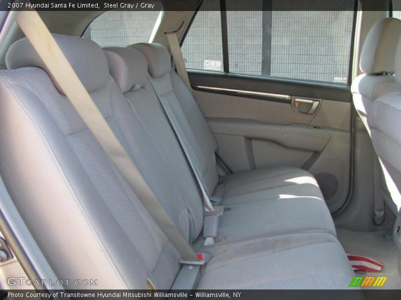Steel Gray / Gray 2007 Hyundai Santa Fe Limited