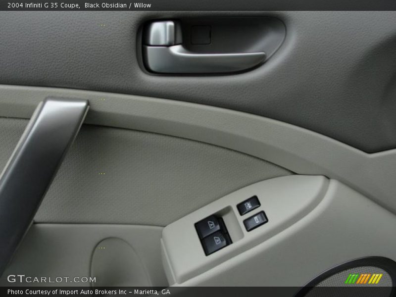 Black Obsidian / Willow 2004 Infiniti G 35 Coupe