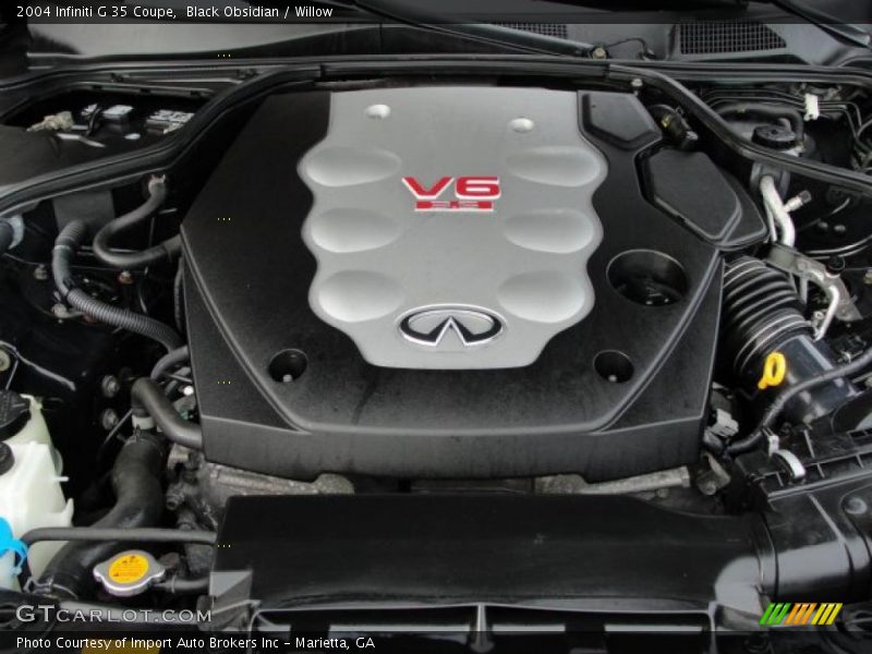 Black Obsidian / Willow 2004 Infiniti G 35 Coupe