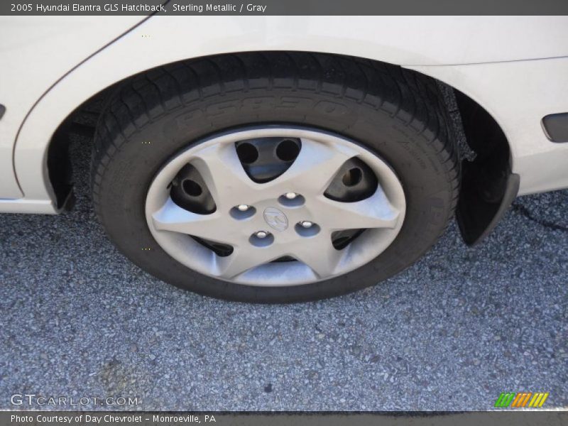 Sterling Metallic / Gray 2005 Hyundai Elantra GLS Hatchback