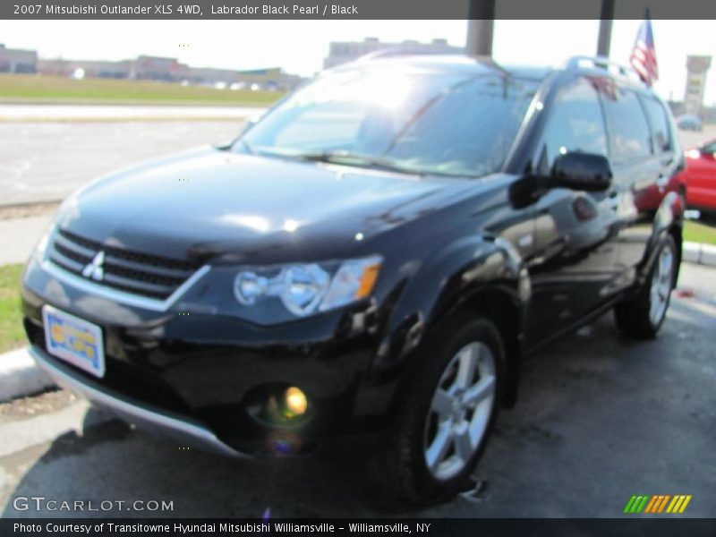 Labrador Black Pearl / Black 2007 Mitsubishi Outlander XLS 4WD