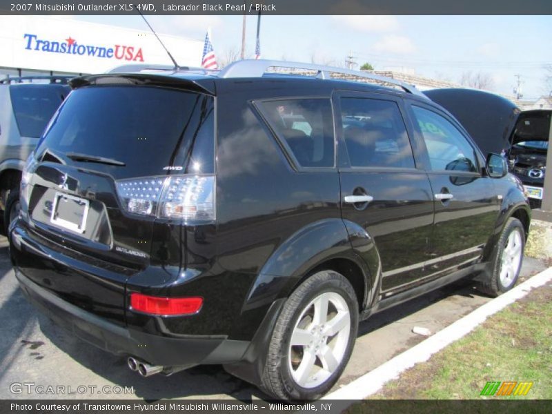 Labrador Black Pearl / Black 2007 Mitsubishi Outlander XLS 4WD
