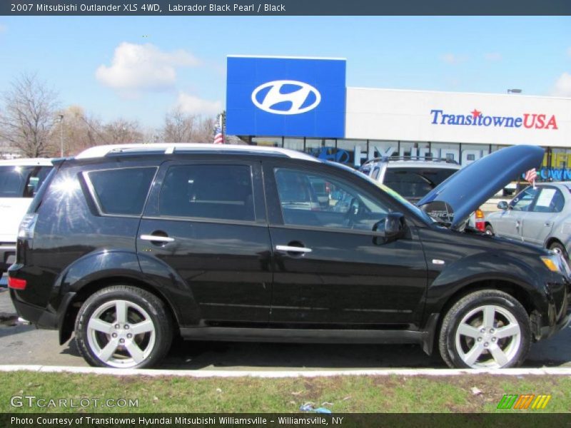 Labrador Black Pearl / Black 2007 Mitsubishi Outlander XLS 4WD