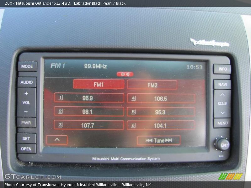 Labrador Black Pearl / Black 2007 Mitsubishi Outlander XLS 4WD