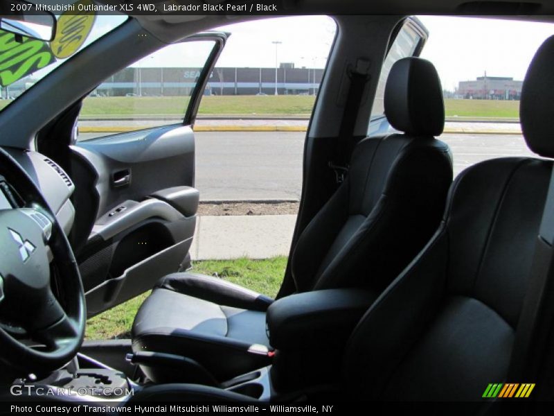 Labrador Black Pearl / Black 2007 Mitsubishi Outlander XLS 4WD
