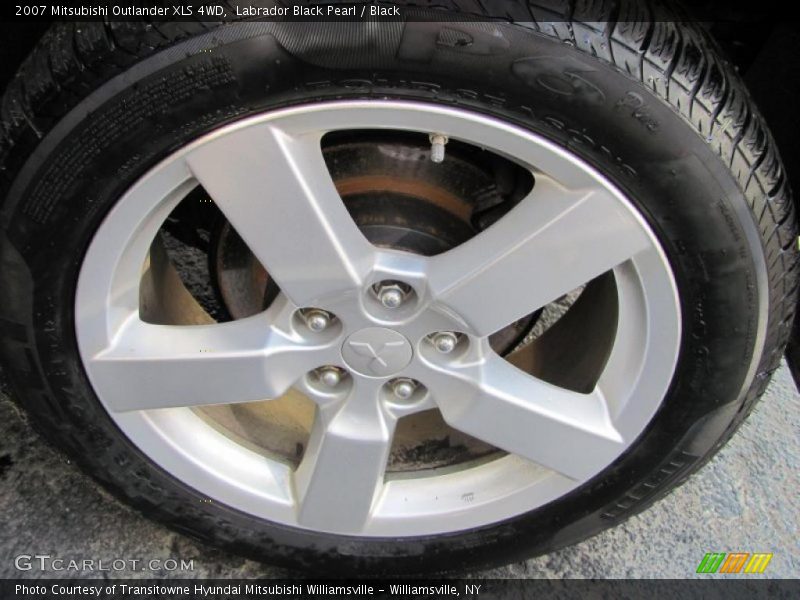 Labrador Black Pearl / Black 2007 Mitsubishi Outlander XLS 4WD