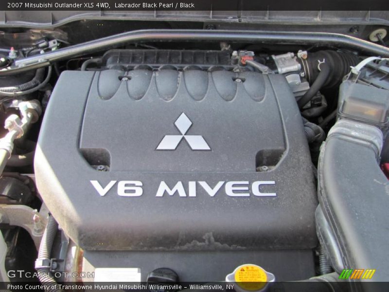Labrador Black Pearl / Black 2007 Mitsubishi Outlander XLS 4WD
