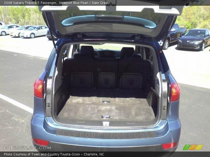 Newport Blue Pearl / Slate Gray 2008 Subaru Tribeca 5 Passenger