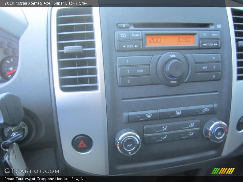 Super Black / Gray 2010 Nissan Xterra S 4x4
