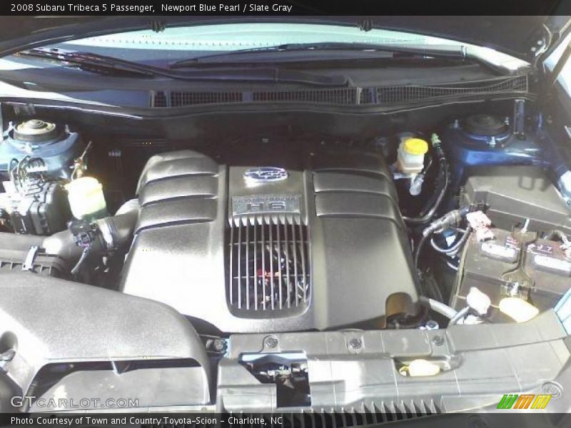 Newport Blue Pearl / Slate Gray 2008 Subaru Tribeca 5 Passenger