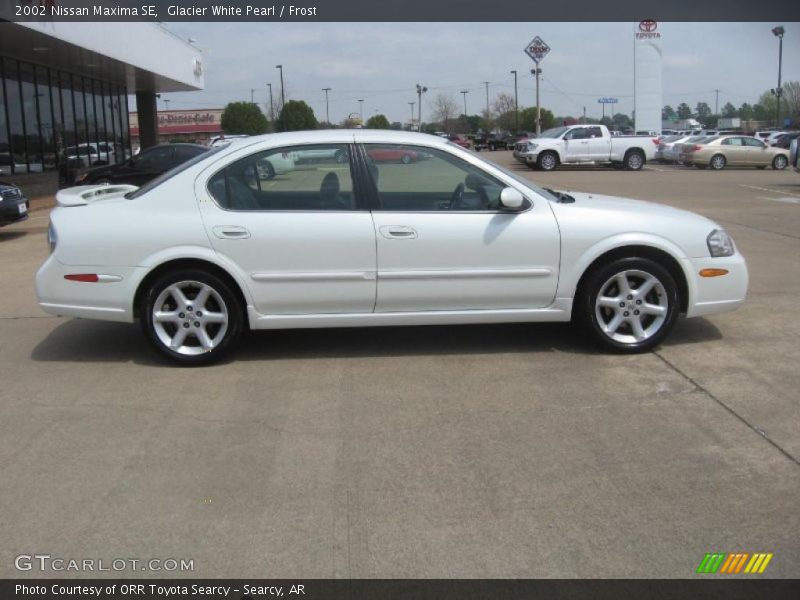 Glacier White Pearl / Frost 2002 Nissan Maxima SE
