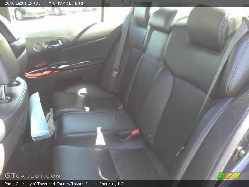 Flint Gray Mica / Black 2006 Lexus GS 430