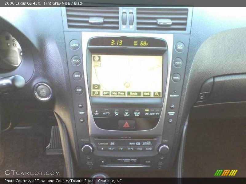Flint Gray Mica / Black 2006 Lexus GS 430