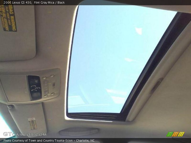 Flint Gray Mica / Black 2006 Lexus GS 430