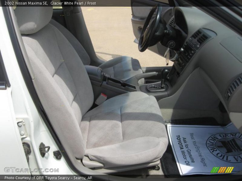 Glacier White Pearl / Frost 2002 Nissan Maxima SE