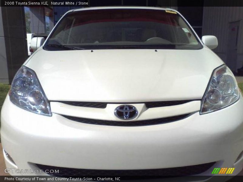 Natural White / Stone 2008 Toyota Sienna XLE