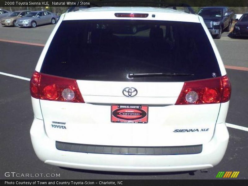 Natural White / Stone 2008 Toyota Sienna XLE