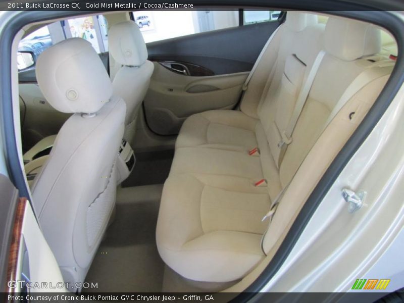  2011 LaCrosse CX Cocoa/Cashmere Interior