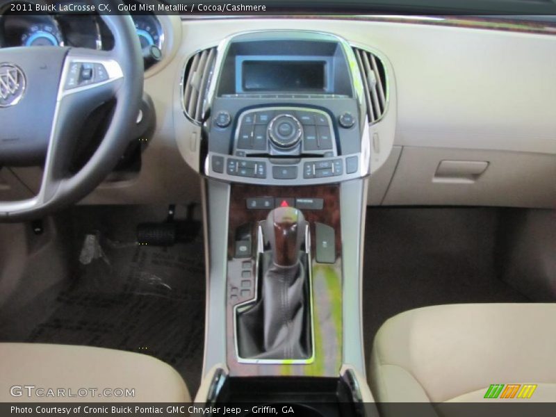 Gold Mist Metallic / Cocoa/Cashmere 2011 Buick LaCrosse CX