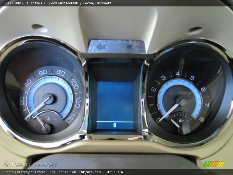  2011 LaCrosse CX CX Gauges