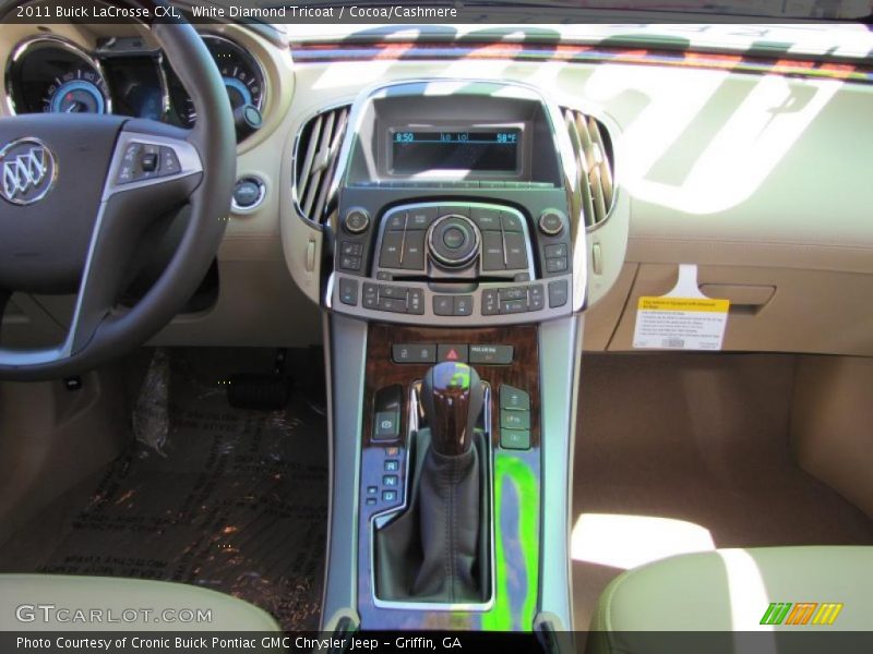 White Diamond Tricoat / Cocoa/Cashmere 2011 Buick LaCrosse CXL