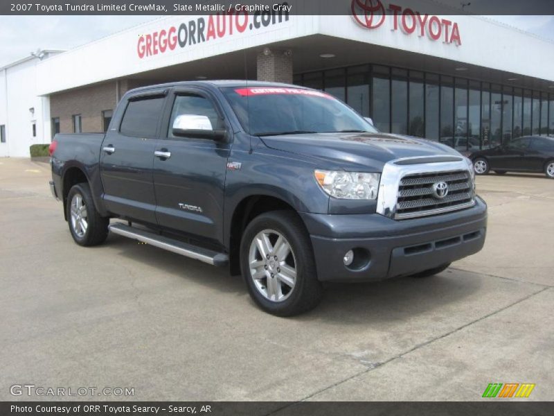 Slate Metallic / Graphite Gray 2007 Toyota Tundra Limited CrewMax