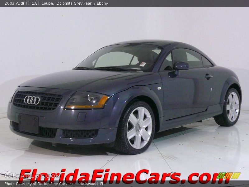 Dolomite Grey Pearl / Ebony 2003 Audi TT 1.8T Coupe