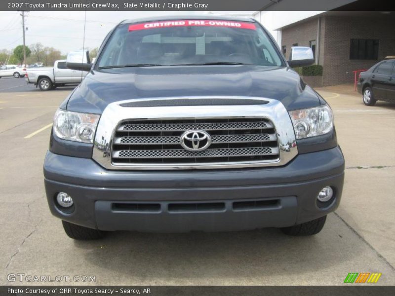Slate Metallic / Graphite Gray 2007 Toyota Tundra Limited CrewMax
