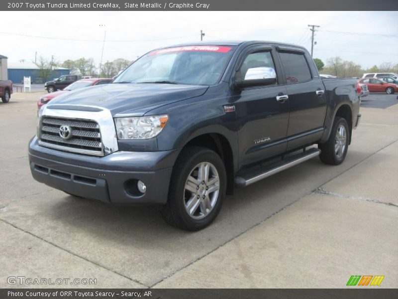 Slate Metallic / Graphite Gray 2007 Toyota Tundra Limited CrewMax