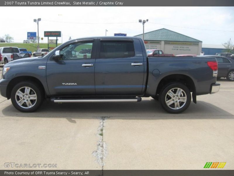 Slate Metallic / Graphite Gray 2007 Toyota Tundra Limited CrewMax