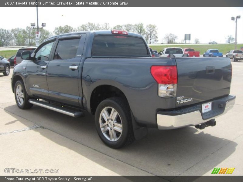 Slate Metallic / Graphite Gray 2007 Toyota Tundra Limited CrewMax