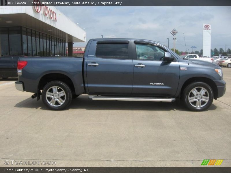 Slate Metallic / Graphite Gray 2007 Toyota Tundra Limited CrewMax