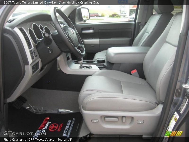 Slate Metallic / Graphite Gray 2007 Toyota Tundra Limited CrewMax