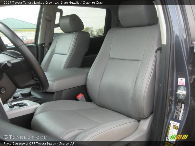Slate Metallic / Graphite Gray 2007 Toyota Tundra Limited CrewMax