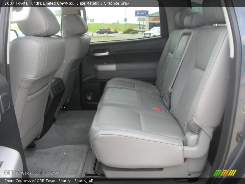 Slate Metallic / Graphite Gray 2007 Toyota Tundra Limited CrewMax