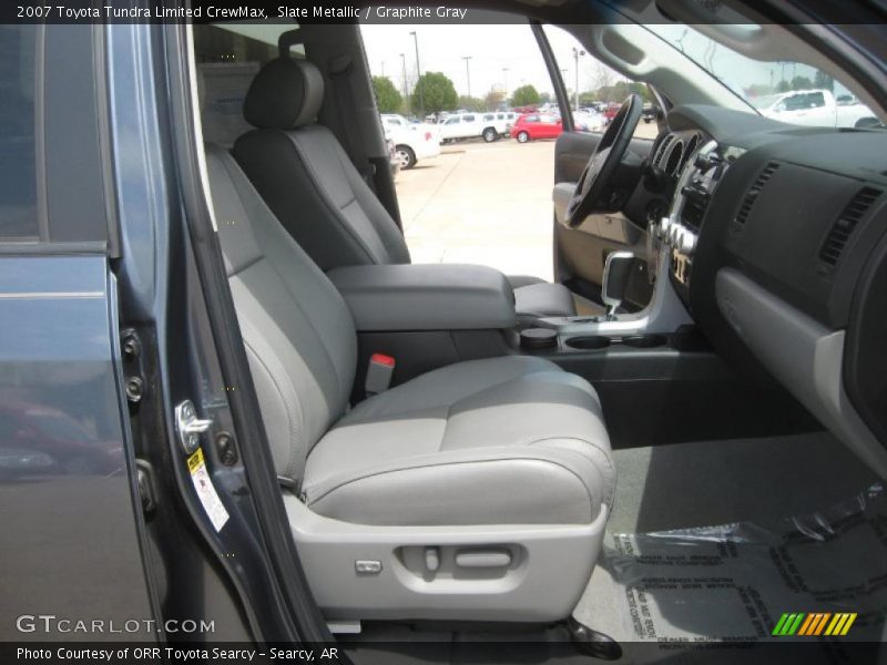 Slate Metallic / Graphite Gray 2007 Toyota Tundra Limited CrewMax