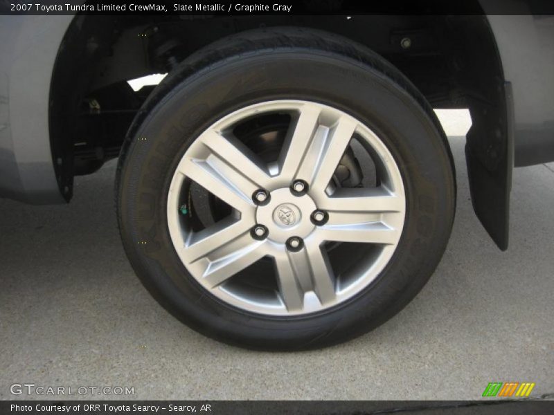 Slate Metallic / Graphite Gray 2007 Toyota Tundra Limited CrewMax