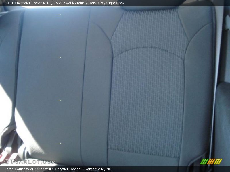 Red Jewel Metallic / Dark Gray/Light Gray 2011 Chevrolet Traverse LT