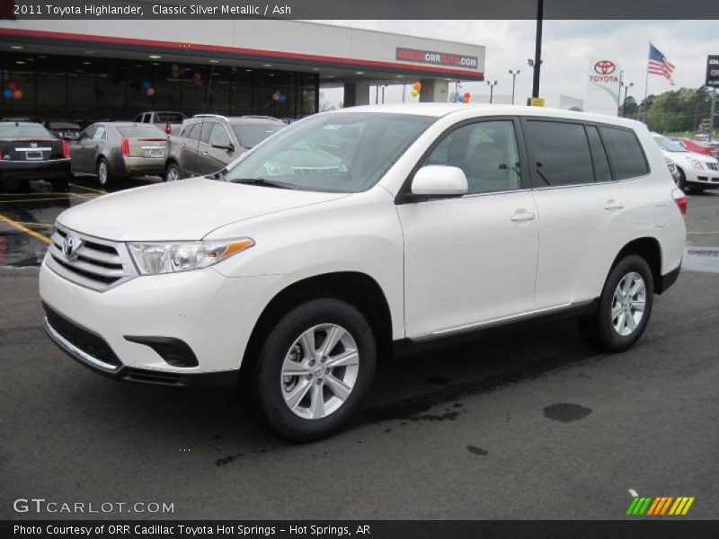 Classic Silver Metallic / Ash 2011 Toyota Highlander