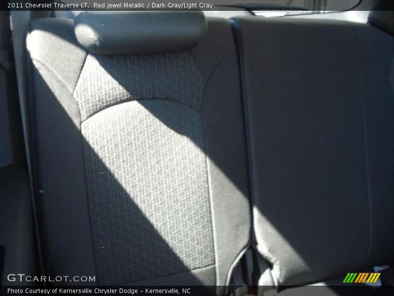 Red Jewel Metallic / Dark Gray/Light Gray 2011 Chevrolet Traverse LT