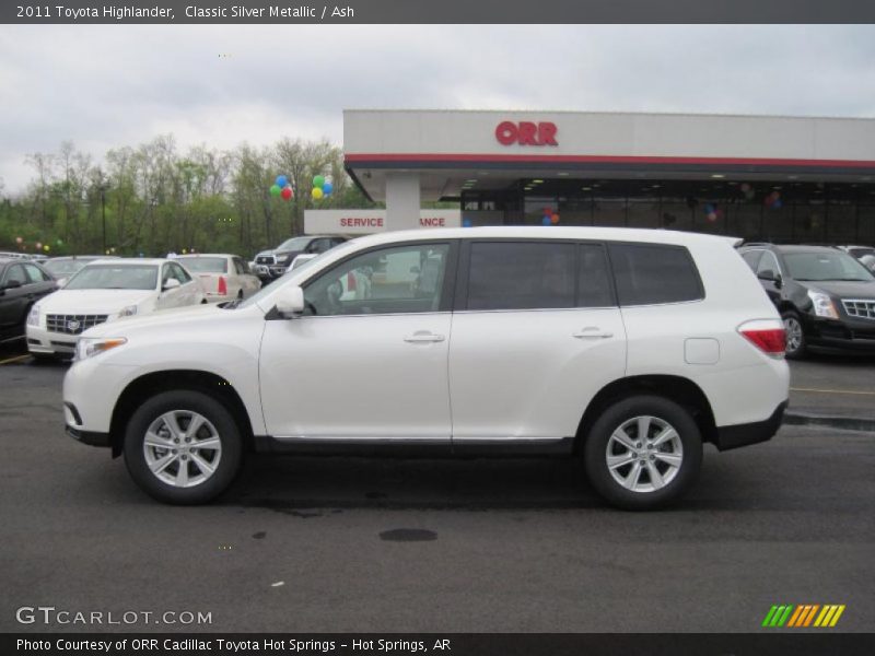 Classic Silver Metallic / Ash 2011 Toyota Highlander