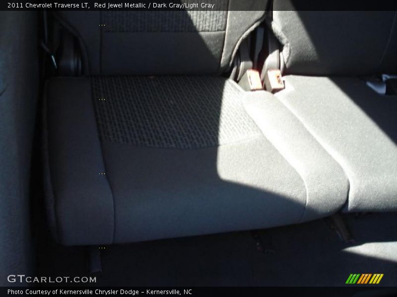 Red Jewel Metallic / Dark Gray/Light Gray 2011 Chevrolet Traverse LT