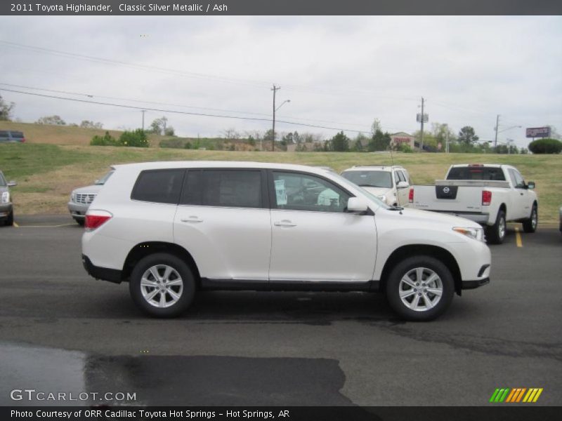  2011 Highlander  Classic Silver Metallic