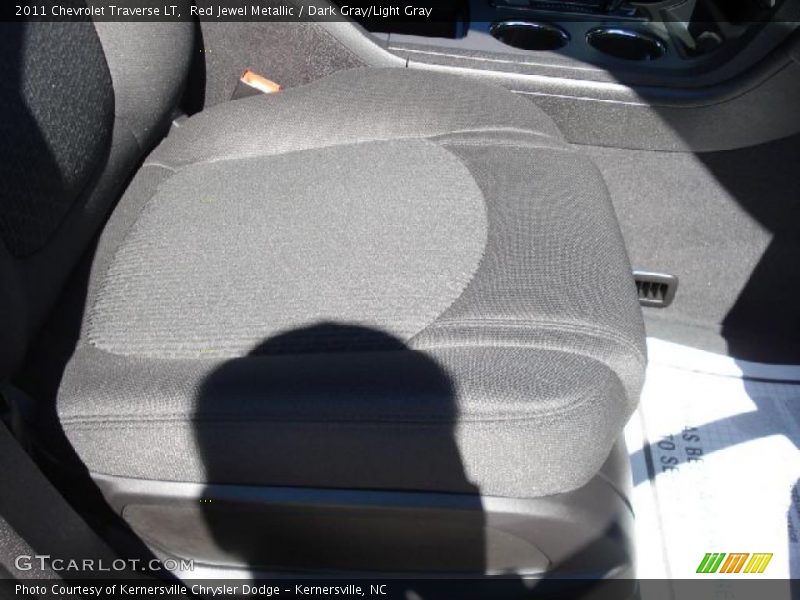 Red Jewel Metallic / Dark Gray/Light Gray 2011 Chevrolet Traverse LT