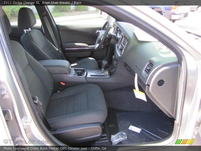 Billett Silver Metallic / Black 2011 Dodge Charger SE