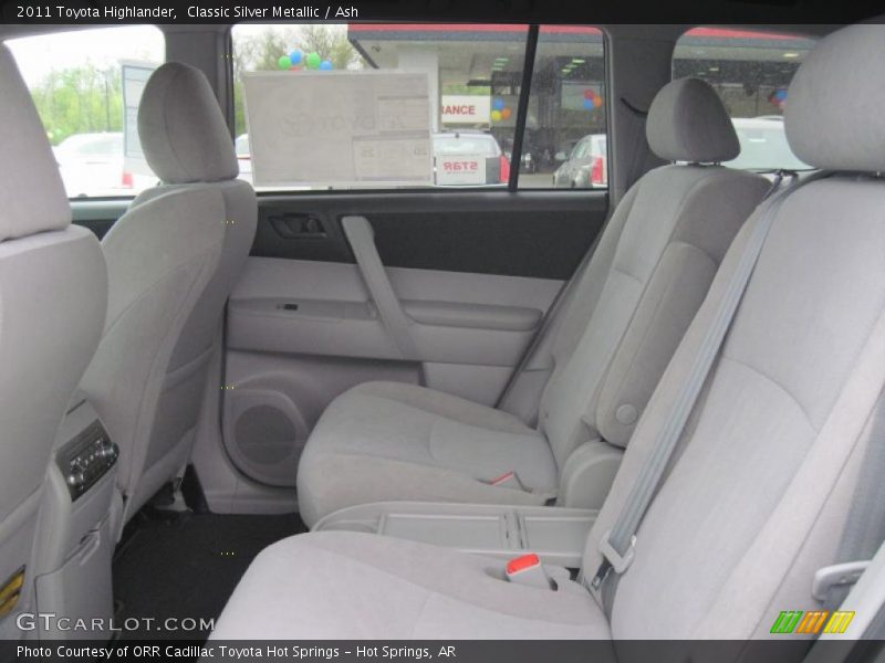  2011 Highlander  Ash Interior