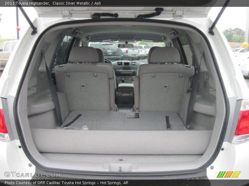  2011 Highlander  Trunk